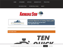 Tablet Screenshot of knowledgestew.com